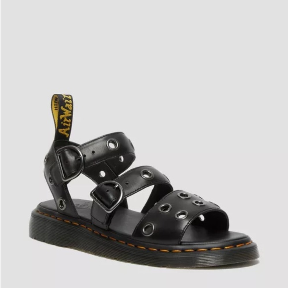 Dr. Martens Gryphon Hardware Brando Leather Sandals